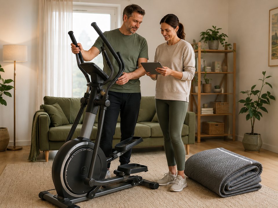 Fitnessgerät ausgiebig testen vor dem Kauf